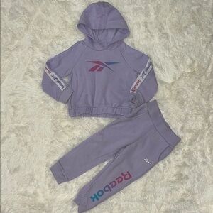 ♥️ Reebok Purple Sweatpants Relaxed Fit Joggers